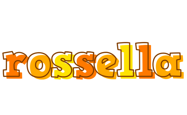Rossella desert logo