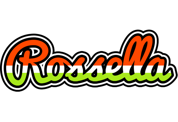 Rossella exotic logo