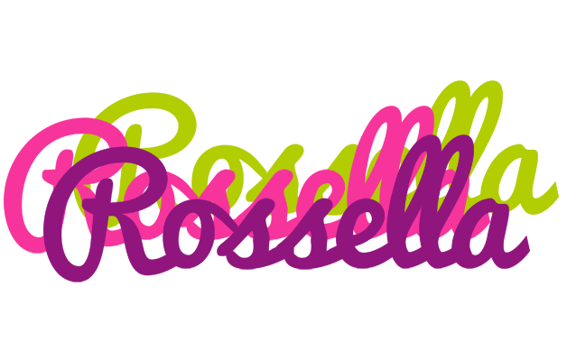 Rossella flowers logo