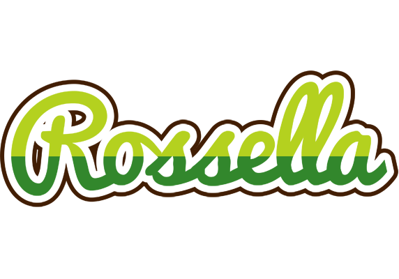 Rossella golfing logo
