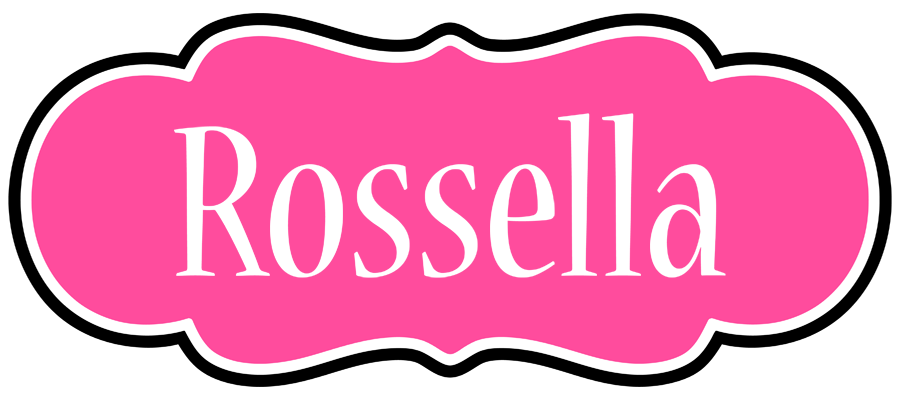 Rossella invitation logo