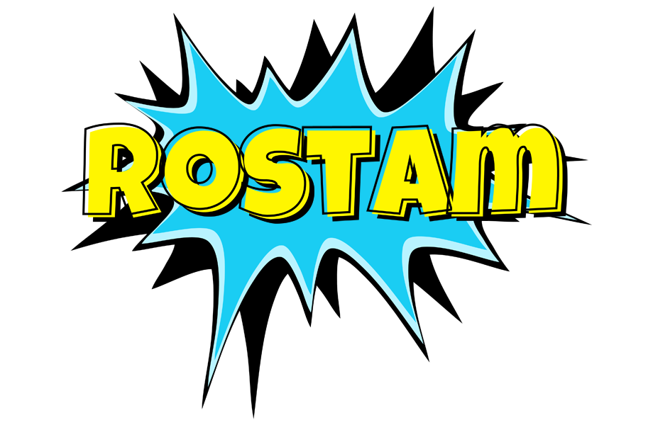 Rostam amazing logo