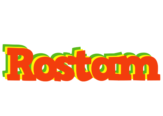 Rostam bbq logo
