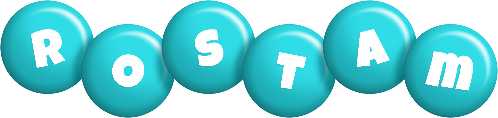 Rostam candy-azur logo
