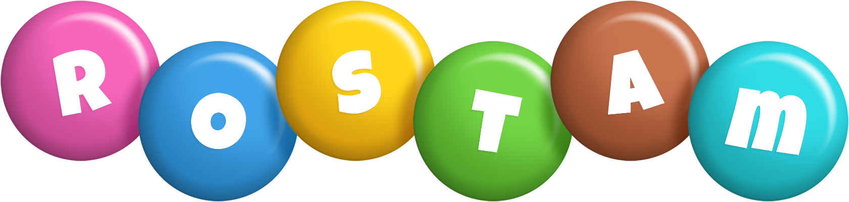 Rostam candy logo