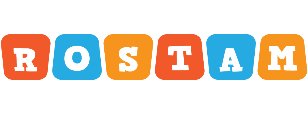 Rostam comics logo
