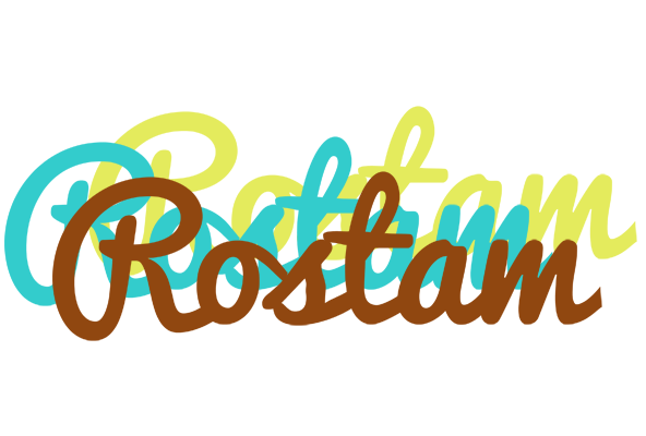 Rostam cupcake logo