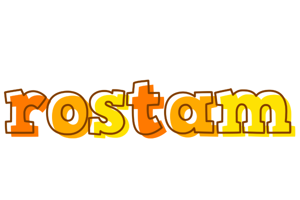 Rostam desert logo