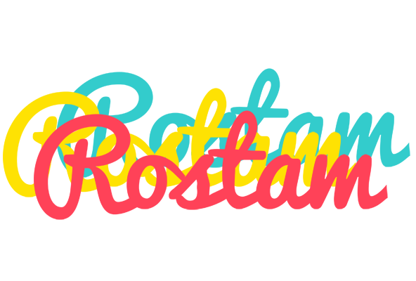 Rostam disco logo