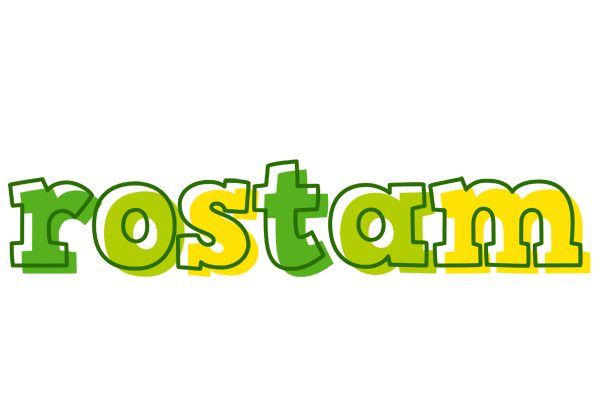 Rostam juice logo