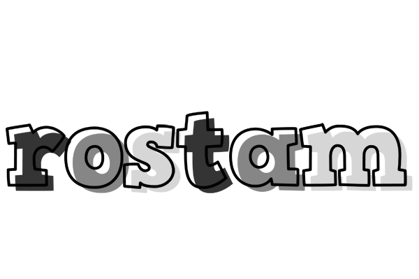 Rostam night logo