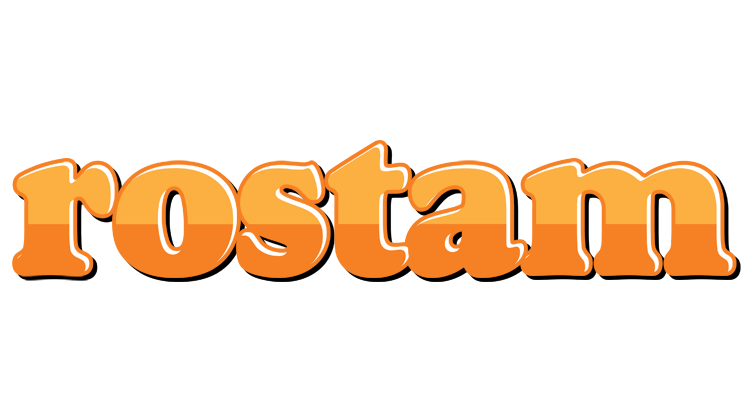 Rostam orange logo