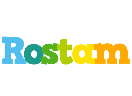 Rostam rainbows logo