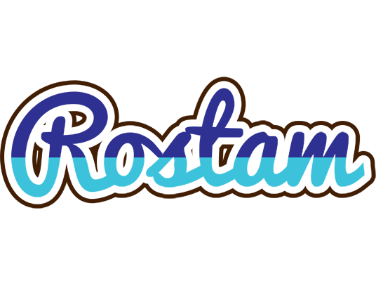 Rostam raining logo