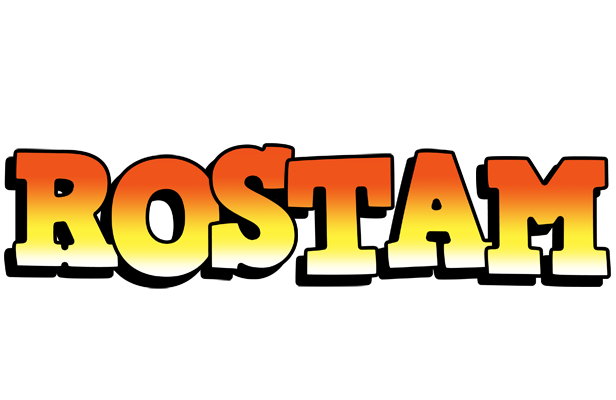 Rostam sunset logo