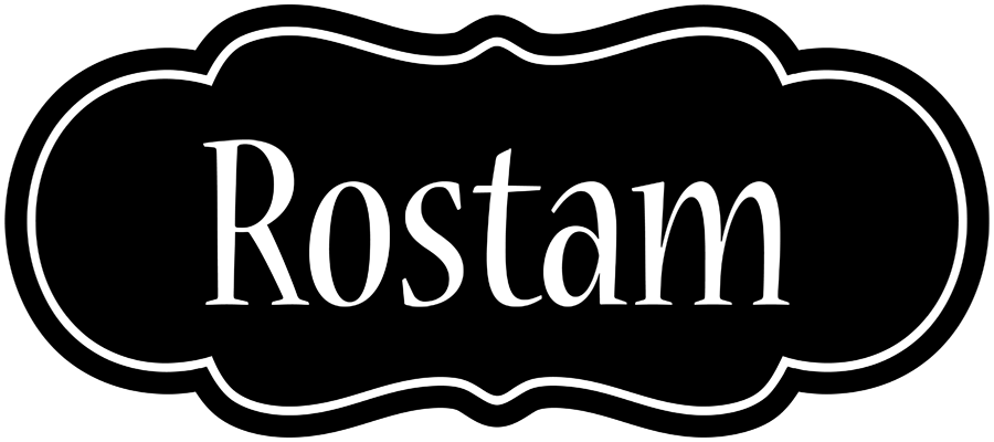 Rostam welcome logo