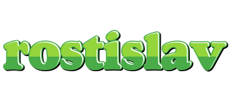 Rostislav apple logo