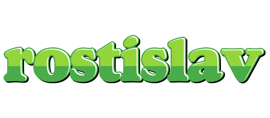 Rostislav apple logo