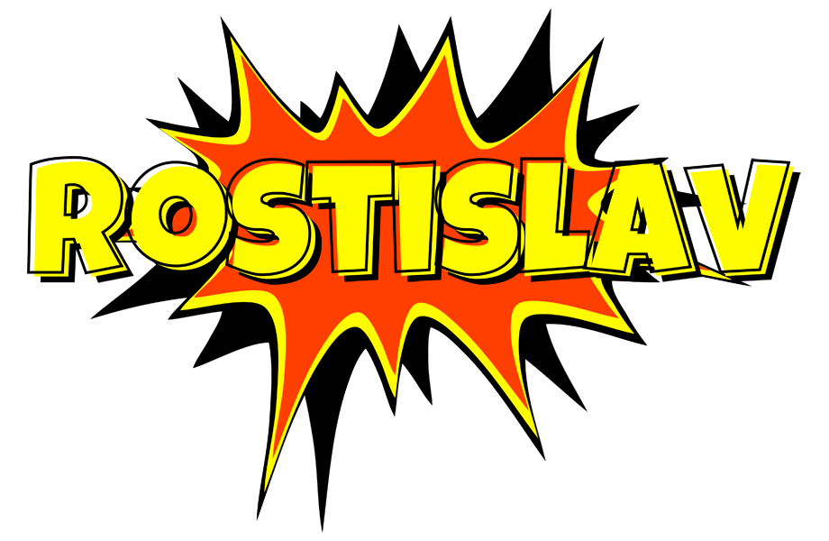 Rostislav bazinga logo
