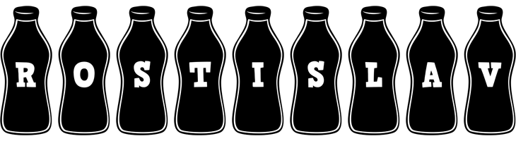 Rostislav bottle logo