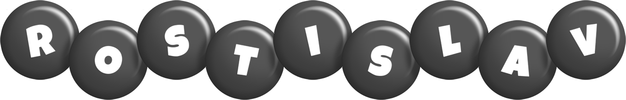 Rostislav candy-black logo