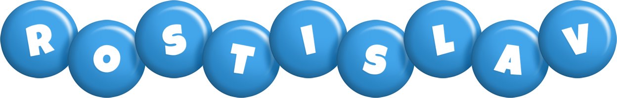Rostislav candy-blue logo