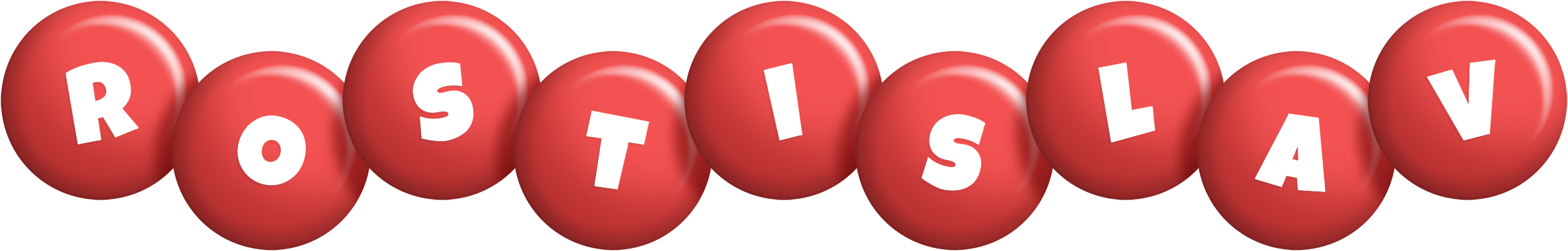 Rostislav candy-red logo