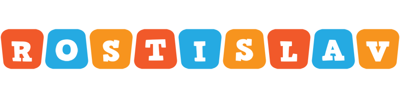 Rostislav comics logo