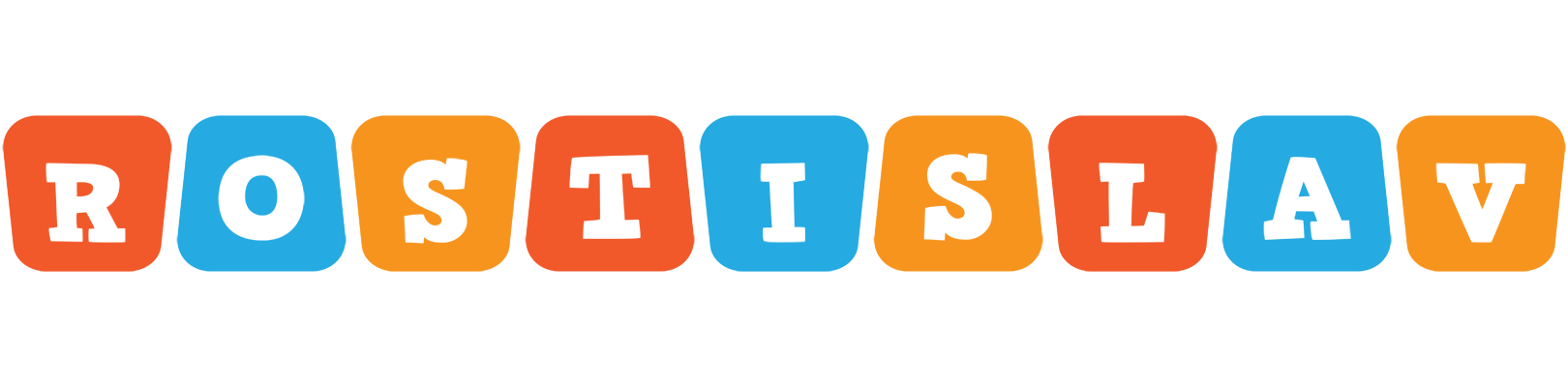 Rostislav comics logo