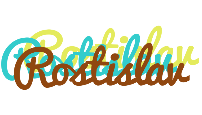 Rostislav cupcake logo