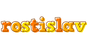 Rostislav desert logo