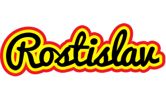 Rostislav flaming logo