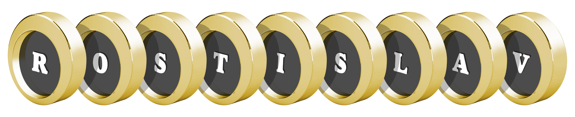 Rostislav gold logo