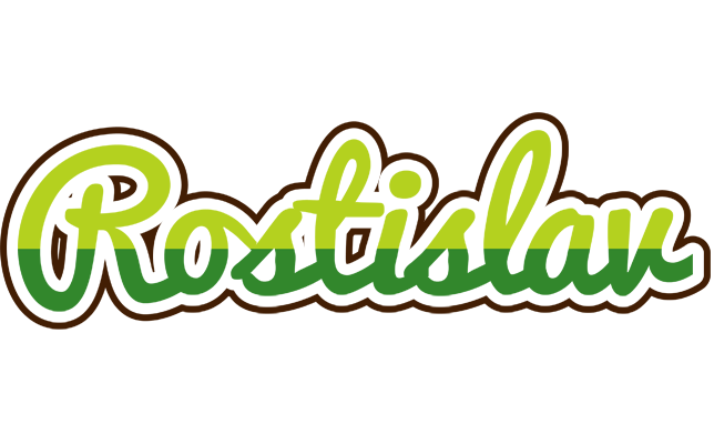 Rostislav golfing logo