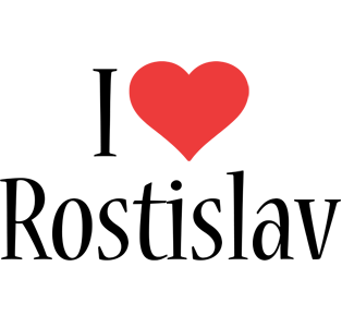 Rostislav i-love logo