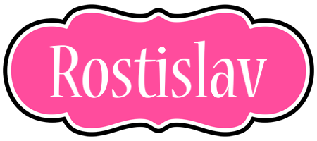 Rostislav invitation logo