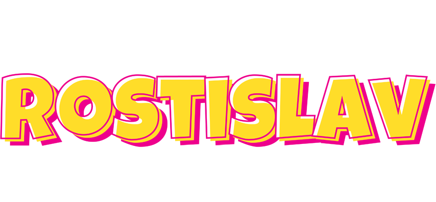 Rostislav kaboom logo