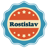 Rostislav labels logo