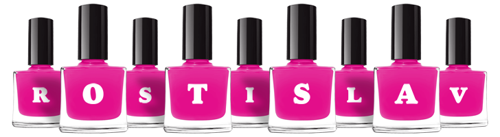 Rostislav nails logo