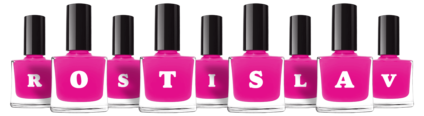 Rostislav nails logo