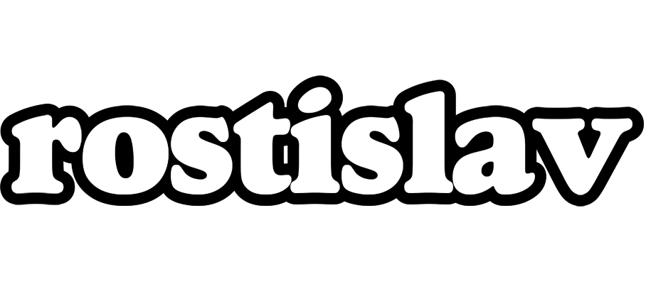 Rostislav panda logo