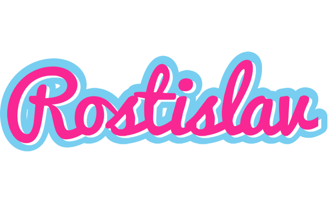 Rostislav popstar logo