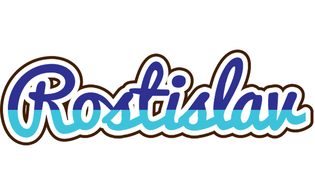 Rostislav raining logo