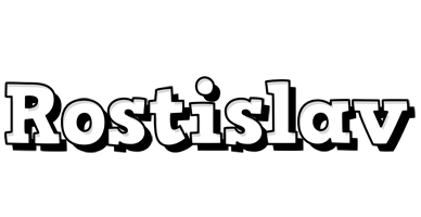 Rostislav snowing logo