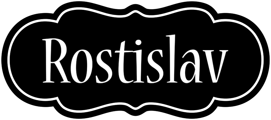 Rostislav welcome logo