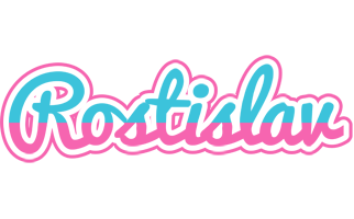 Rostislav woman logo