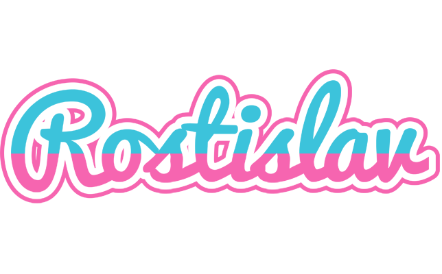 Rostislav woman logo