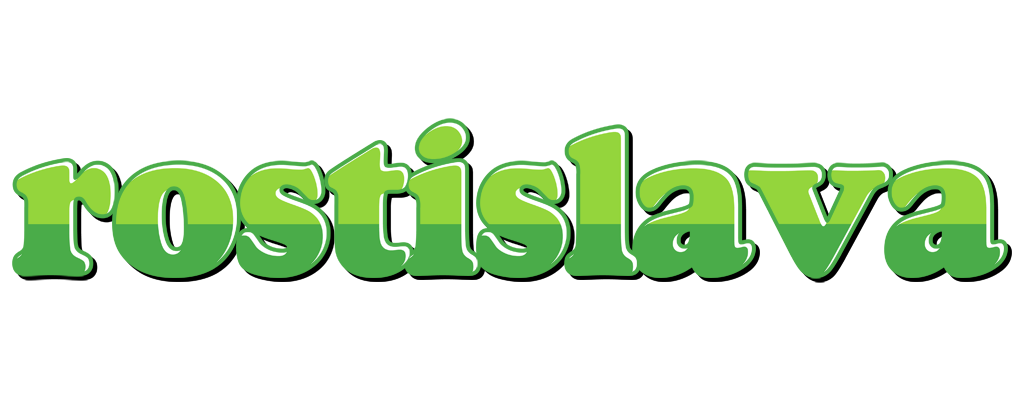 Rostislava apple logo