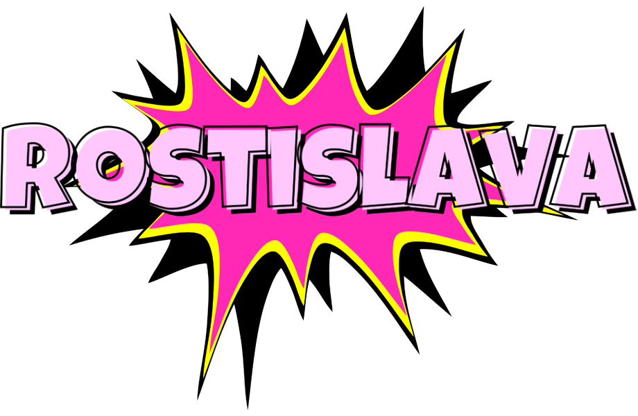 Rostislava badabing logo