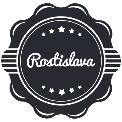 Rostislava badge logo
